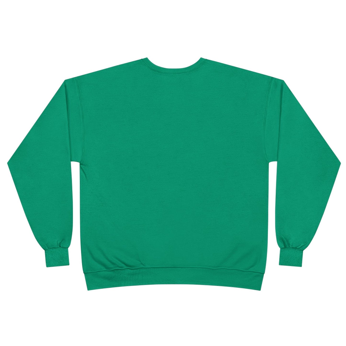 Green sweatshirt on a white background mockup