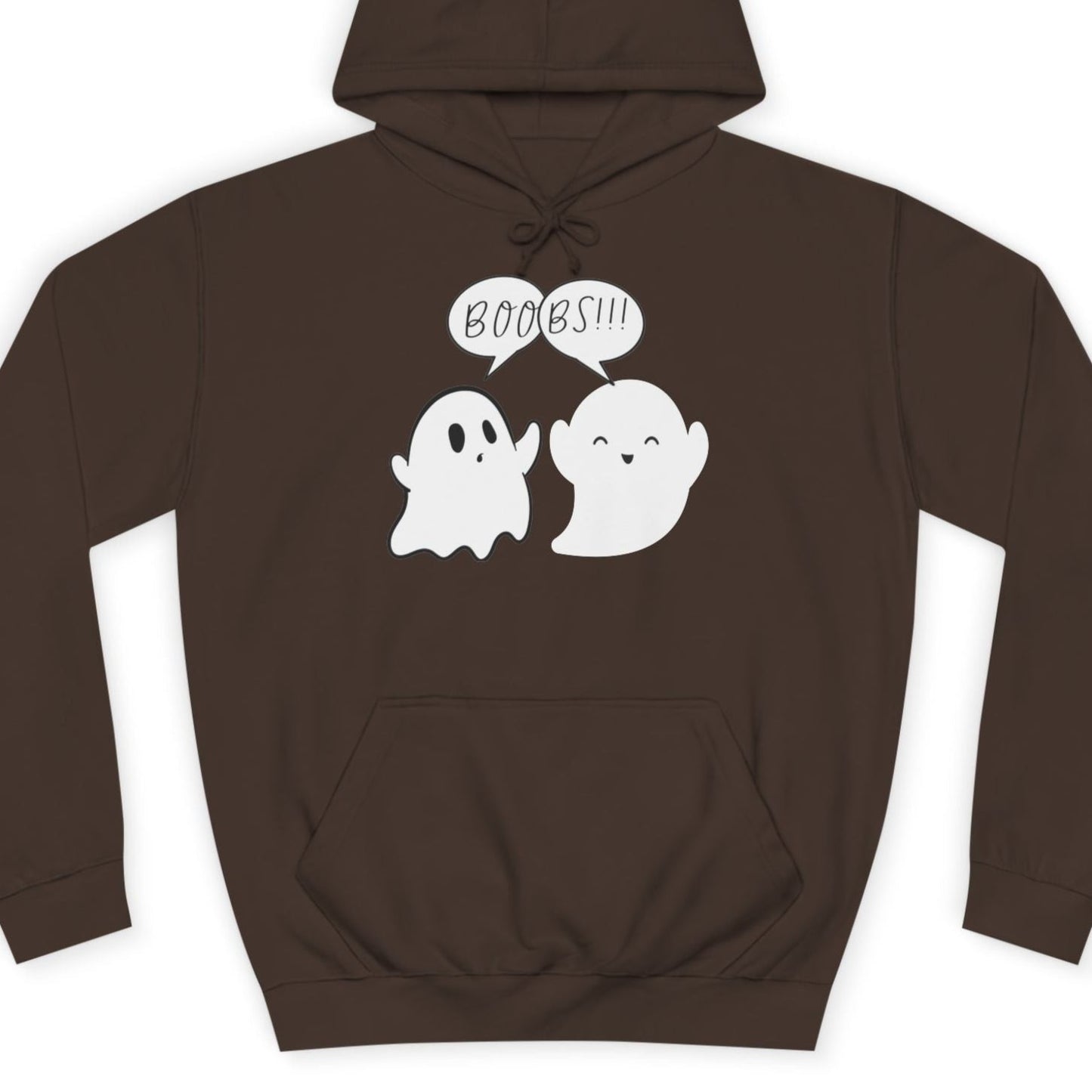 BOO - BS | Punny Halloween Hoodie - Queer Energy