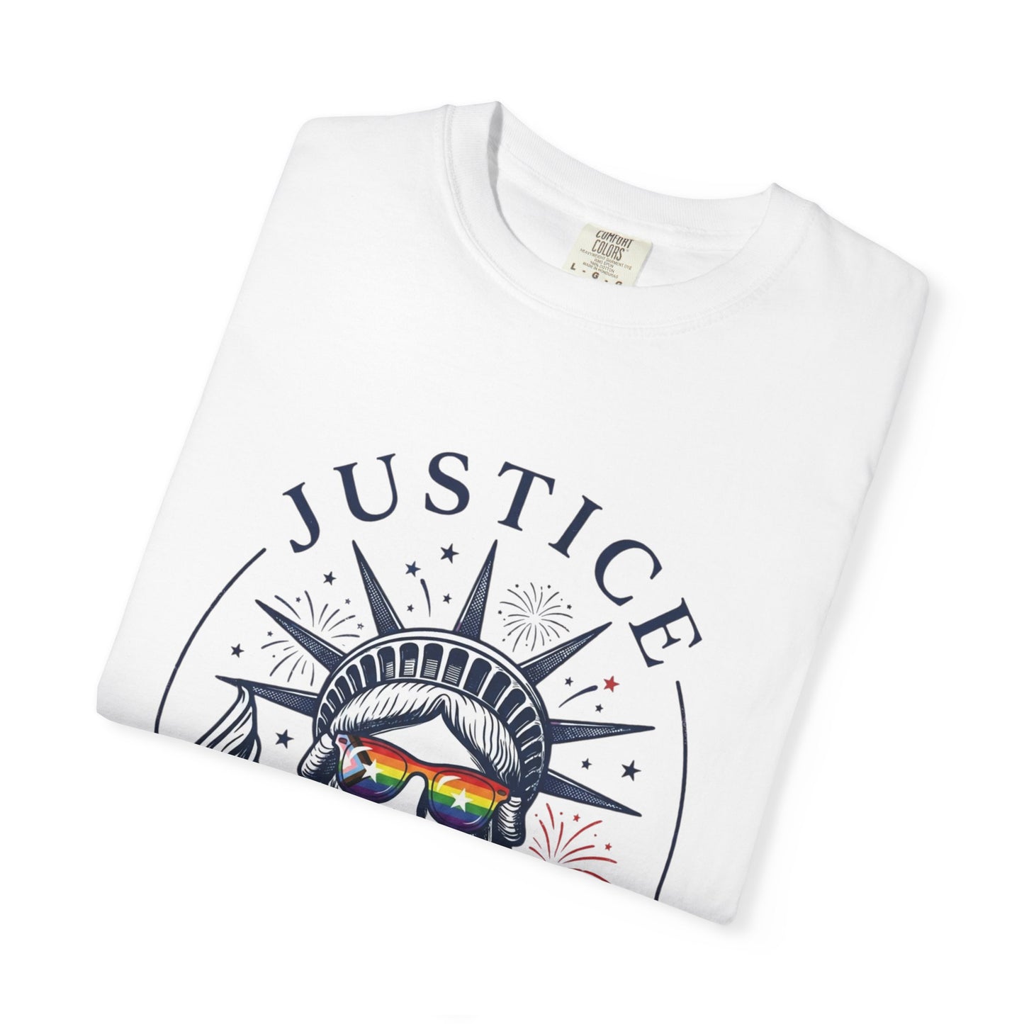 Justice For All | Gay Pride Tee Designed by Queer Energy