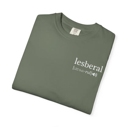 Lesberal Definition | Funny Lesbian Pride Tee Designed by Queer Energy