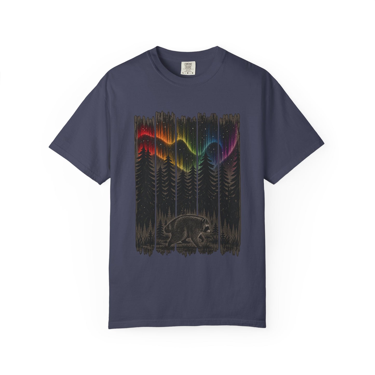Jimothy in the Wild | Raccoon Outdoors Tee Designed by Queer Energy