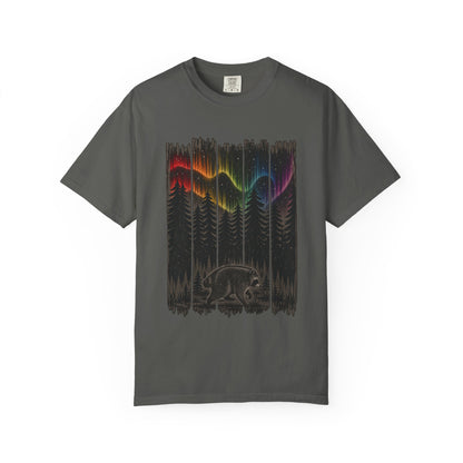 Jimothy in the Wild | Raccoon Outdoors Tee Designed by Queer Energy