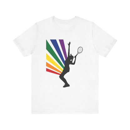 Tennis rainbow serve