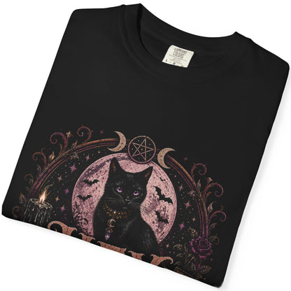 HEX APPEAL | Witch Lesbian is going to make me PURR - Halloween Tee Designed by Queer Energy
