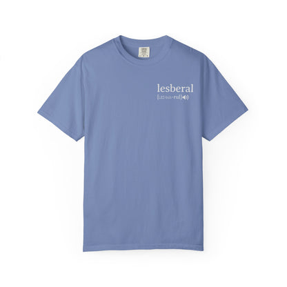 Lesberal Definition | Funny Lesbian Pride Tee Designed by Queer Energy