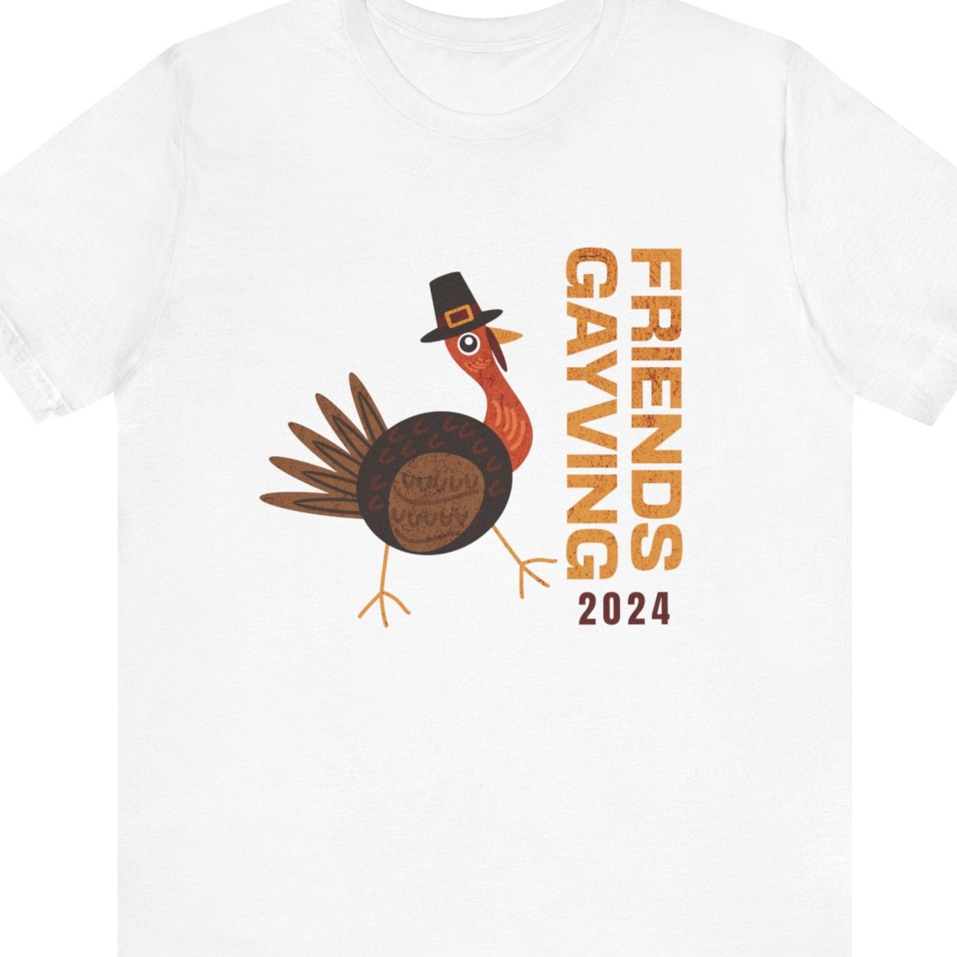 Friendsgiving Friendsgaving White T-shirt Turkey