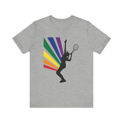 Tennis rainbow serve