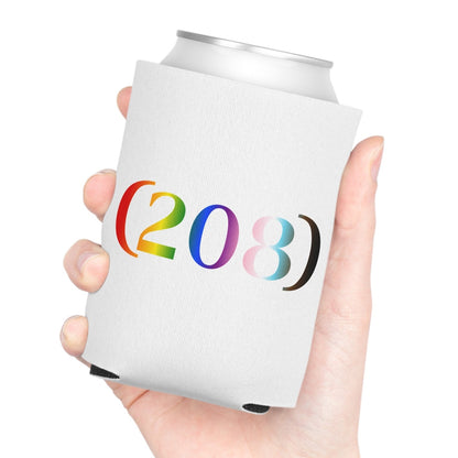 (208) - LGBTQ Pride Koozie | Designed by Queer Energy - Queer Energy