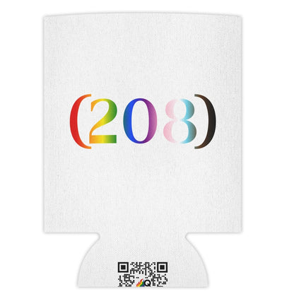 (208) - LGBTQ Pride Koozie | Designed by Queer Energy - Queer Energy