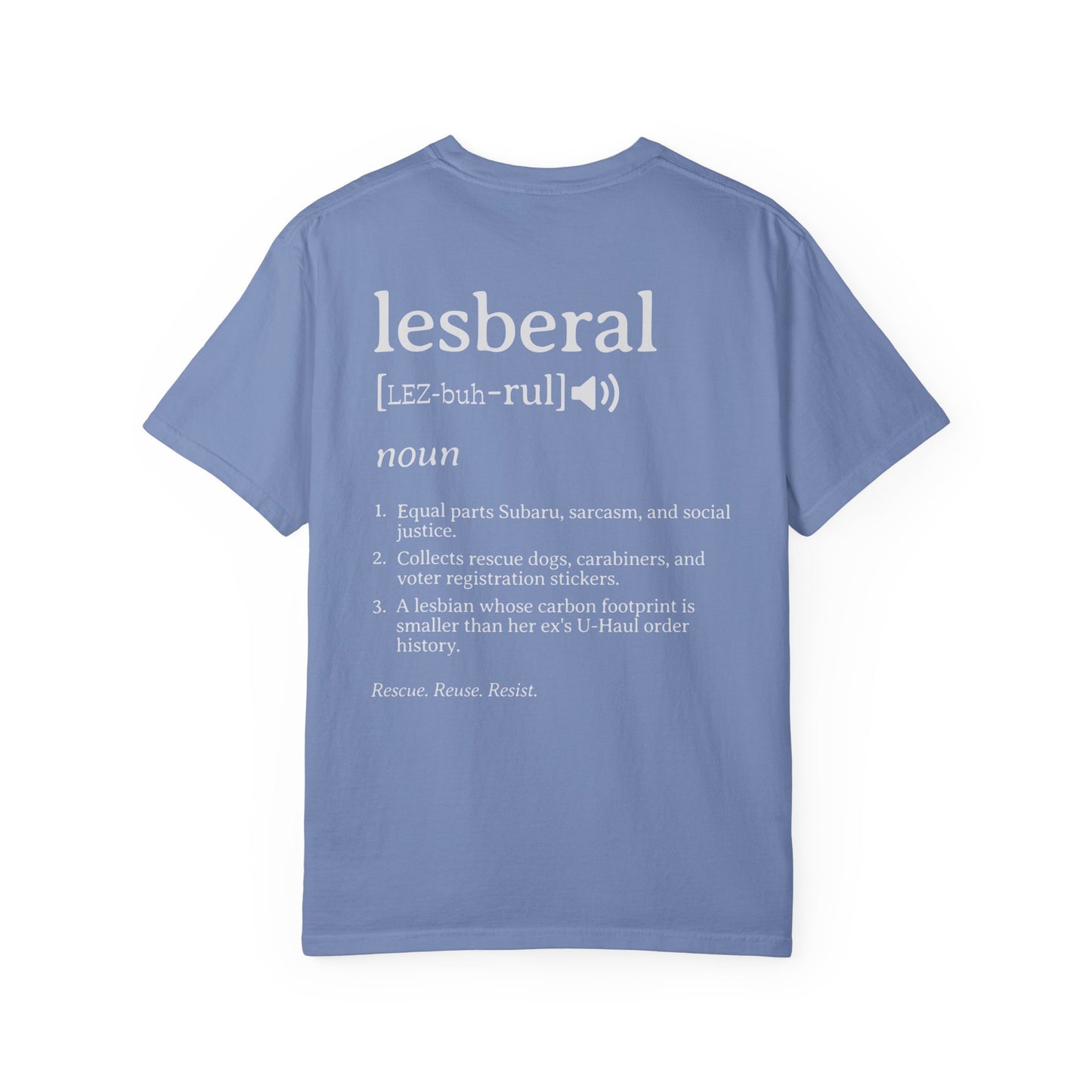 Lesberal Definition | Funny Lesbian Pride Tee Designed by Queer Energy