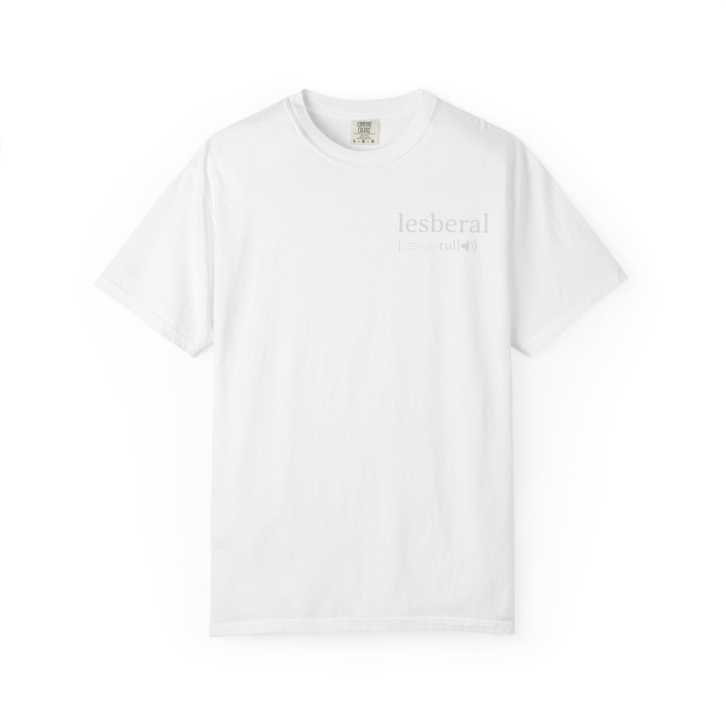 Lesberal Definition | Funny Lesbian Pride Tee Designed by Queer Energy
