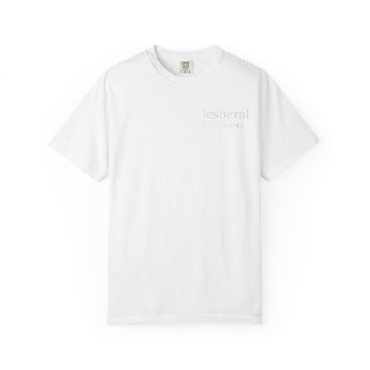 Lesberal Definition | Funny Lesbian Pride Tee Designed by Queer Energy