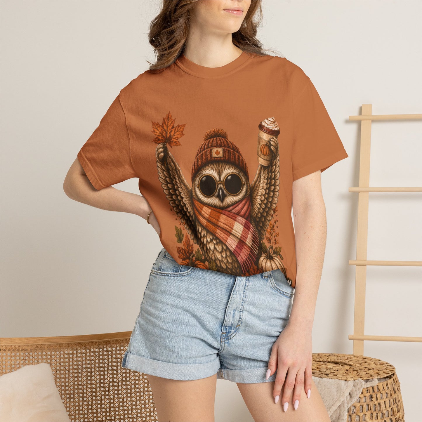 Sapphic Season | Sapphic Fall Tee Designed by Queer Energy