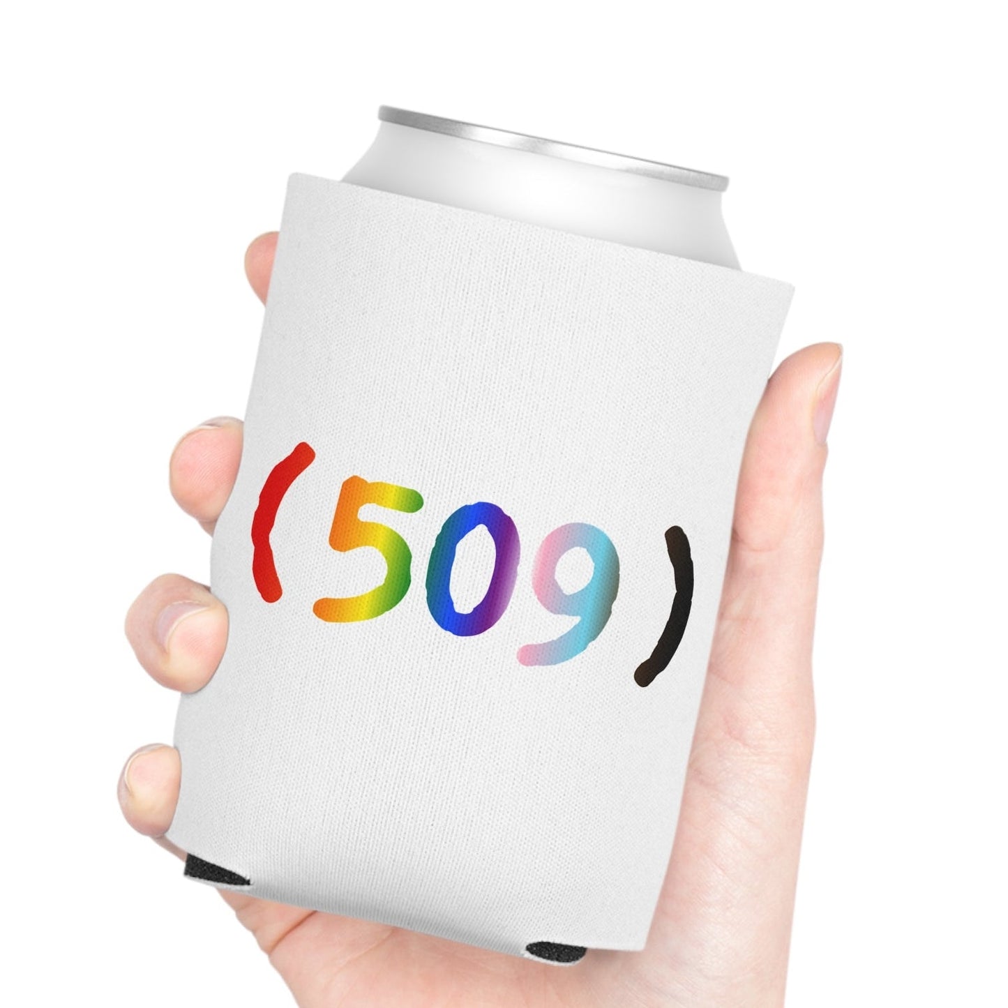 (509) | LGBTQ Pride Can Cooler Designed by Queer Energy - Queer Energy