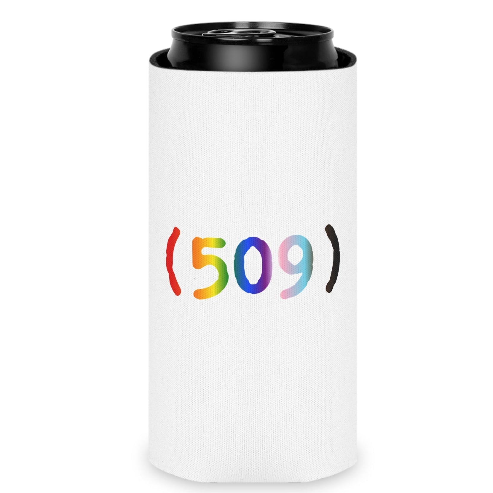 (509) | LGBTQ Pride Can Cooler Designed by Queer Energy - Queer Energy