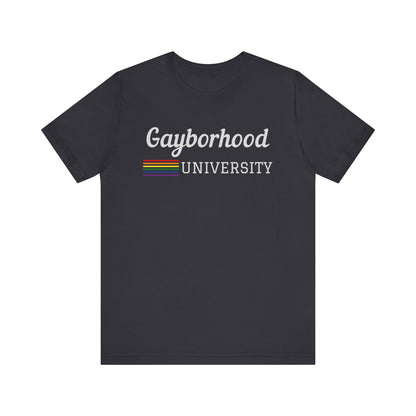 Gayborhood University Tee