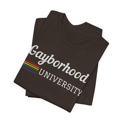 Gayborhood University Tee