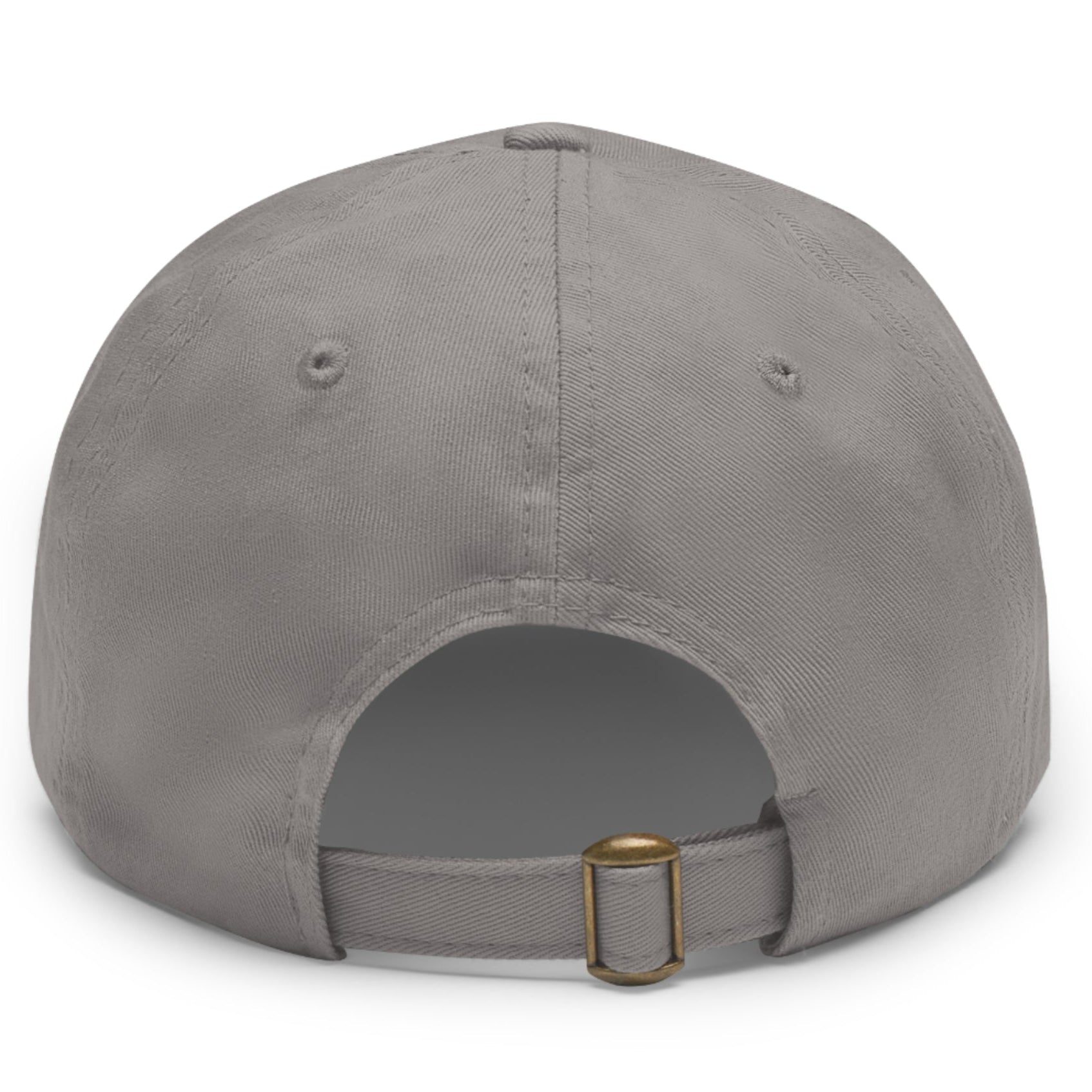Daddy Hat with Leather Patch back