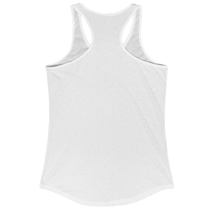 "Queerest of the QUEER" Racerback Tank featuring a bold, pride-filled design – LGBTQ+ Pride Apparel, Designed by Queer Energy back side