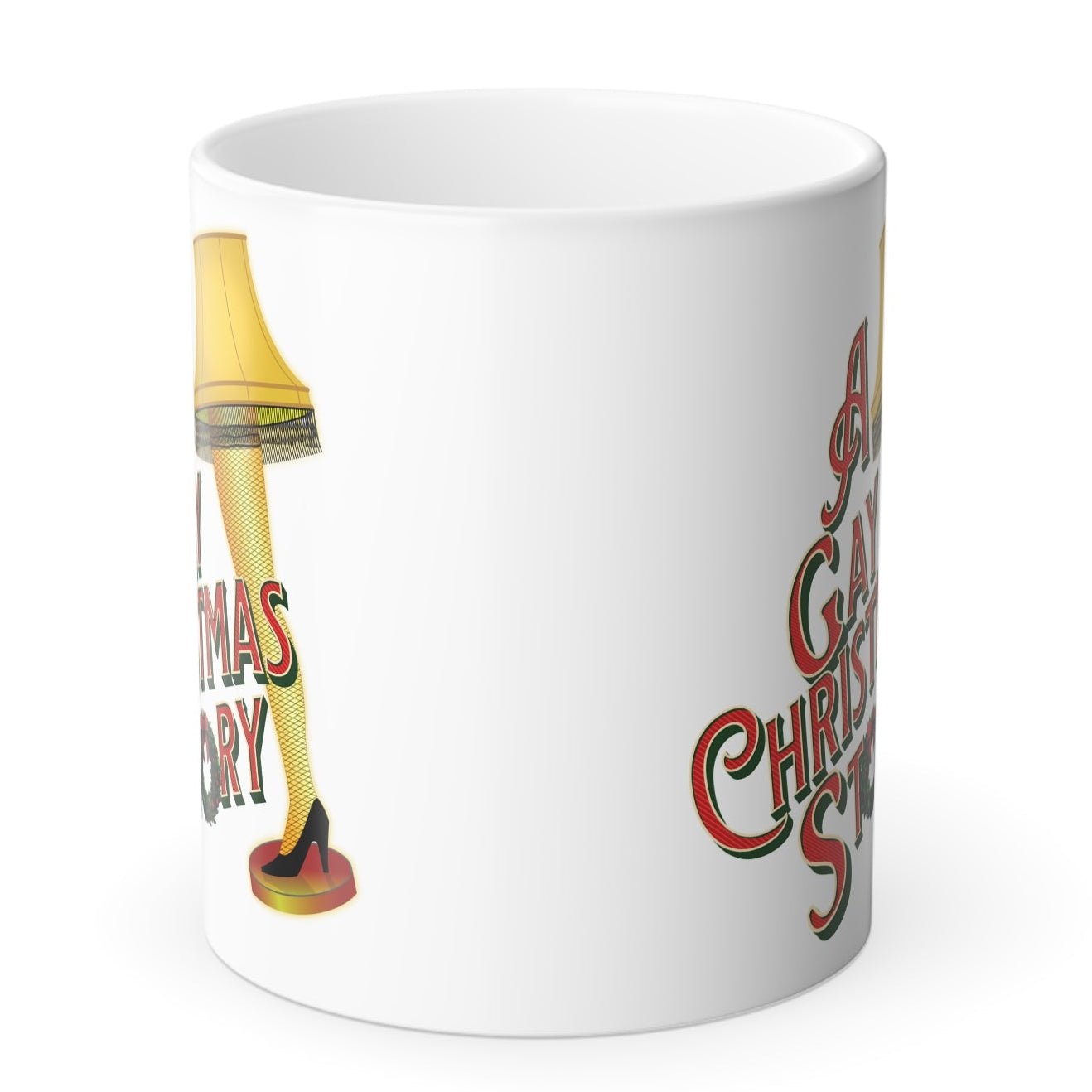 A Gay Christmas Story | Color - Changing Mug - heat reveal - Holiday Coffee Mug (11oz) - Queer Energy