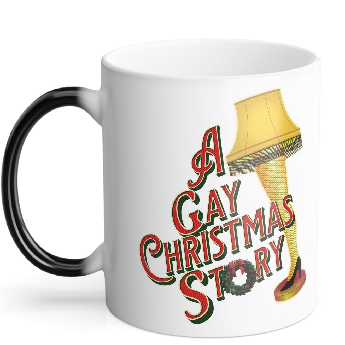 A Gay Christmas Story | Color - Changing Mug - heat reveal - Holiday Coffee Mug (11oz) - Queer Energy