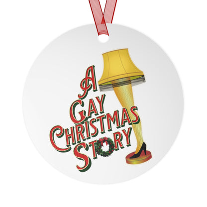 A Gay Christmas Story | Holiday Ornament - Queer Energy
