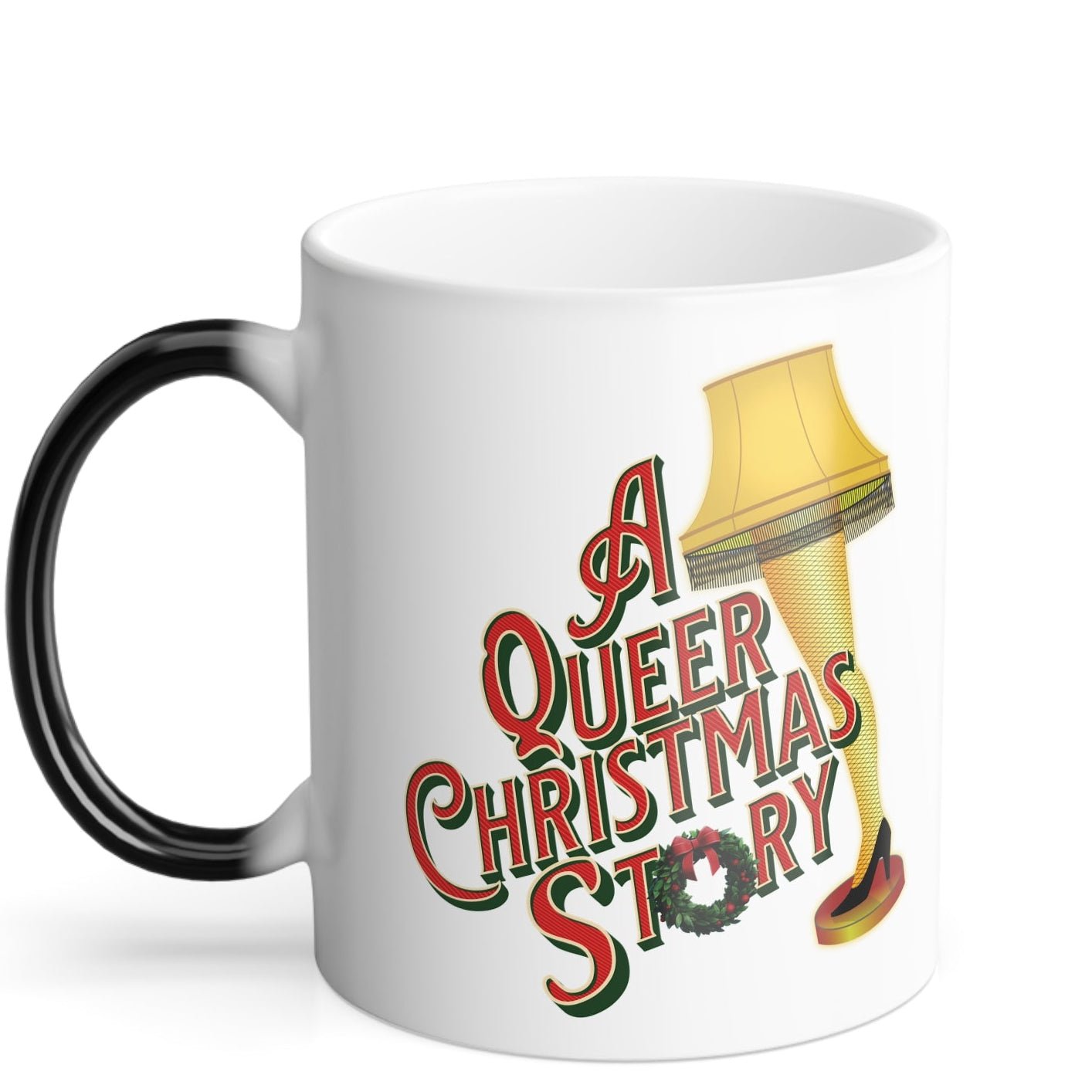 A Queer Christmas Story | Color - Changing Mug - heat reveal - Holiday Coffee Mug (11oz) - Queer Energy