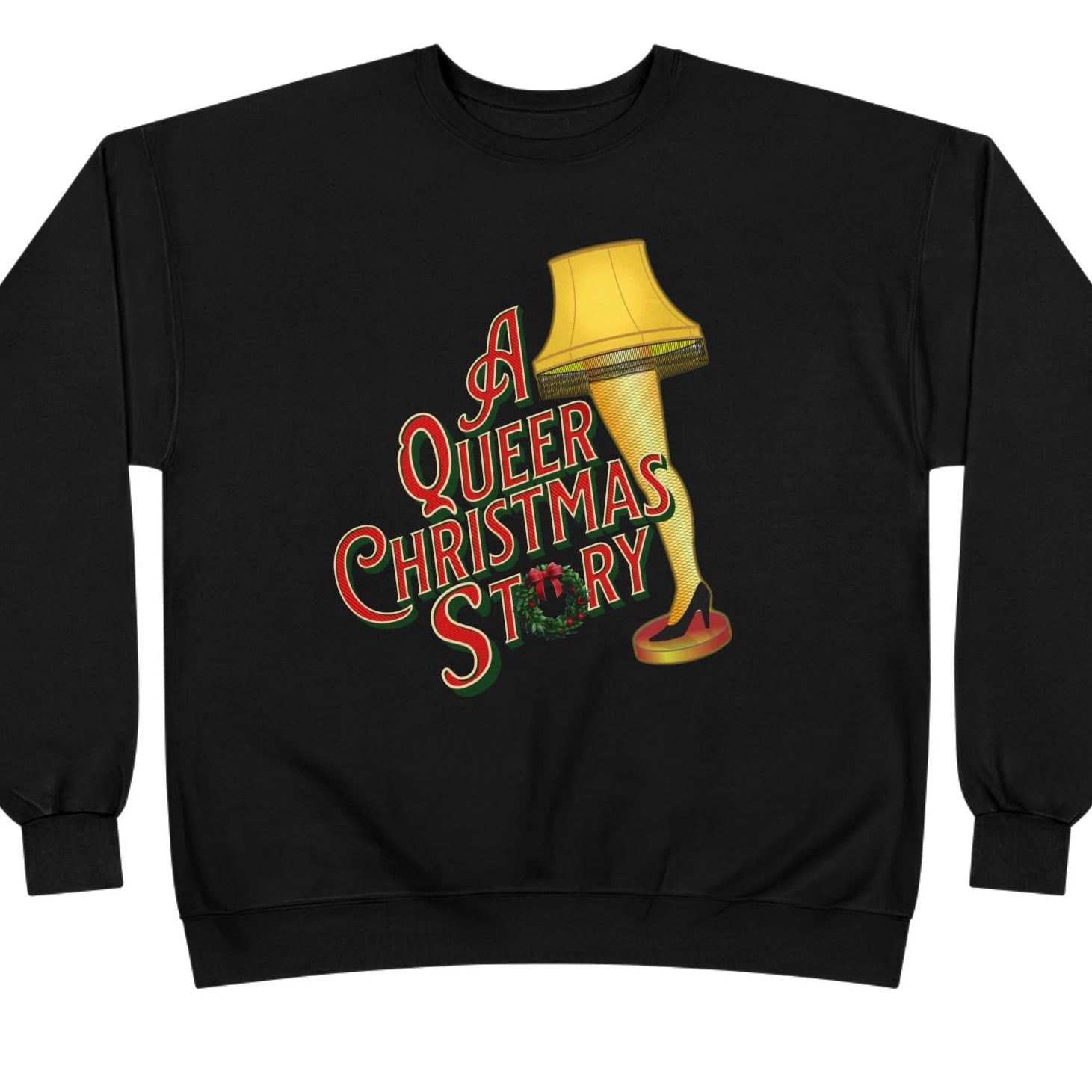 A Queer Christmas Story | Gay Holiday Sweatshirt - Queer Energy