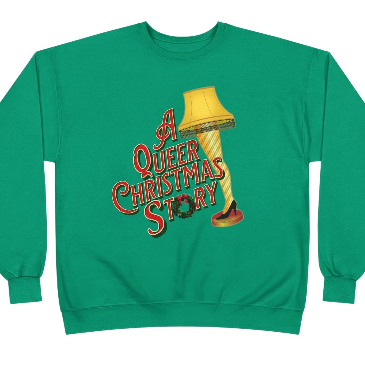A Queer Christmas Story | Gay Holiday Sweatshirt - Queer Energy