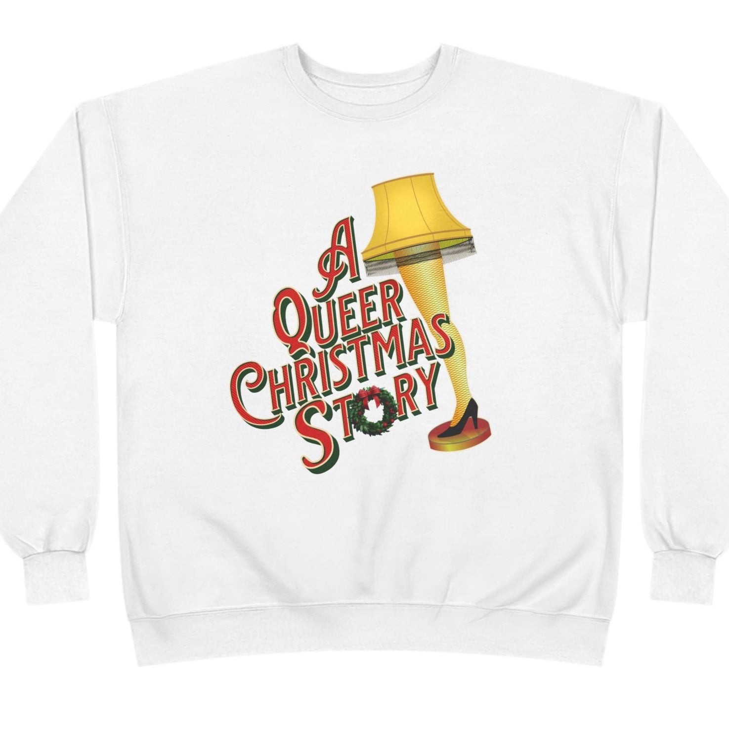 A Queer Christmas Story | Gay Holiday Sweatshirt - Queer Energy