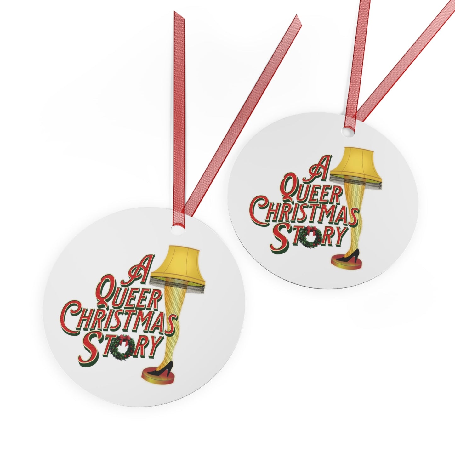 A Queer Christmas Story | Holiday Ornament - Queer Energy