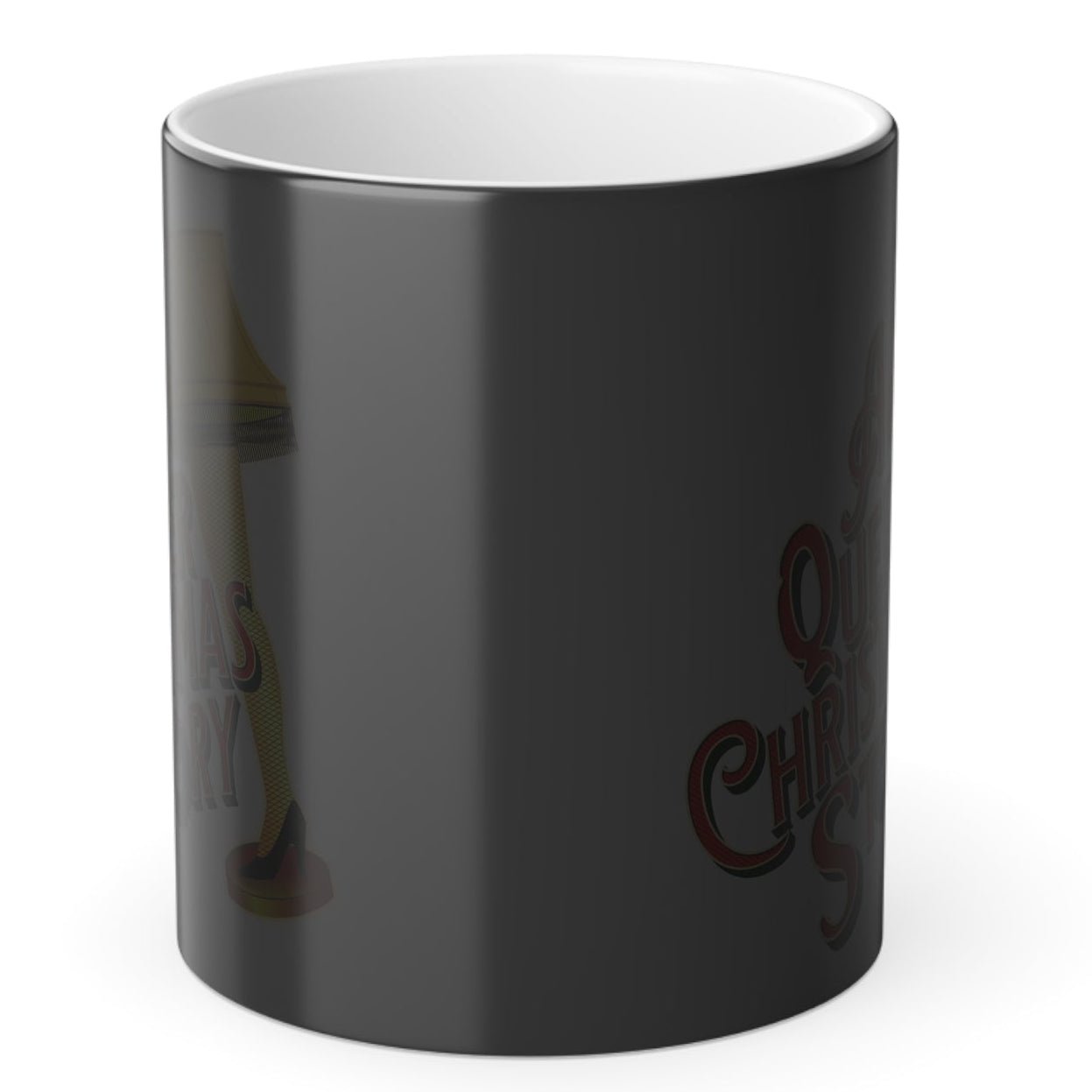 A Sapphic Christmas Story | Color - Changing Mug - heat reveal - Holiday Coffee Mug (11oz) - Queer Energy