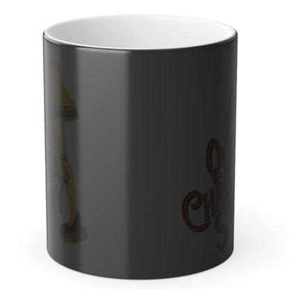A Sapphic Christmas Story | Color - Changing Mug - heat reveal - Holiday Coffee Mug (11oz) - Queer Energy