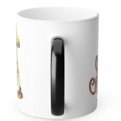 A Sapphic Christmas Story | Color - Changing Mug - heat reveal - Holiday Coffee Mug (11oz) - Queer Energy