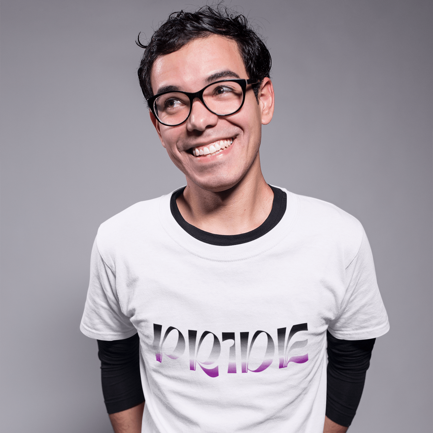 Asexual Pride Tee | Gay Pride Tee Designed by Queer Energy - Queer Energy