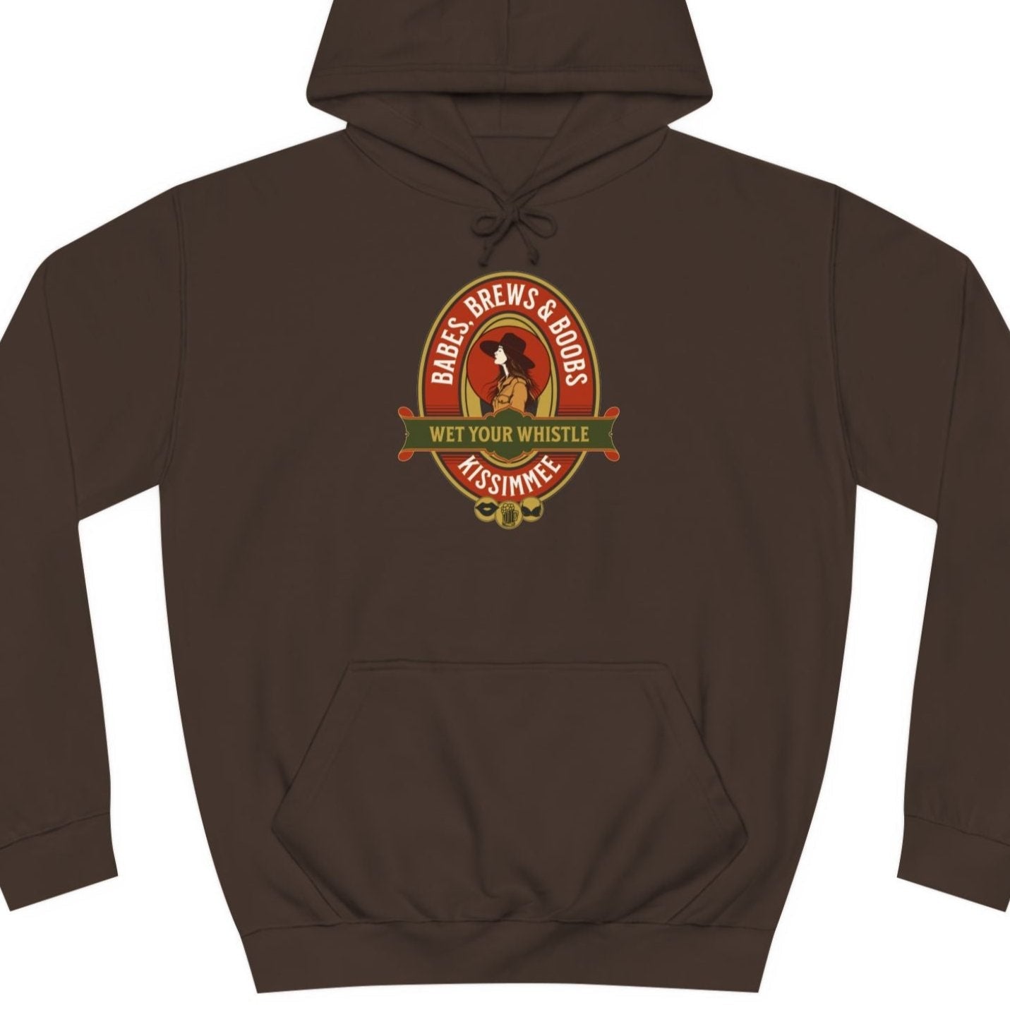 BABES, BREWS & BOOBS Hoodie | Designed by Queer Energy - Queer Energy