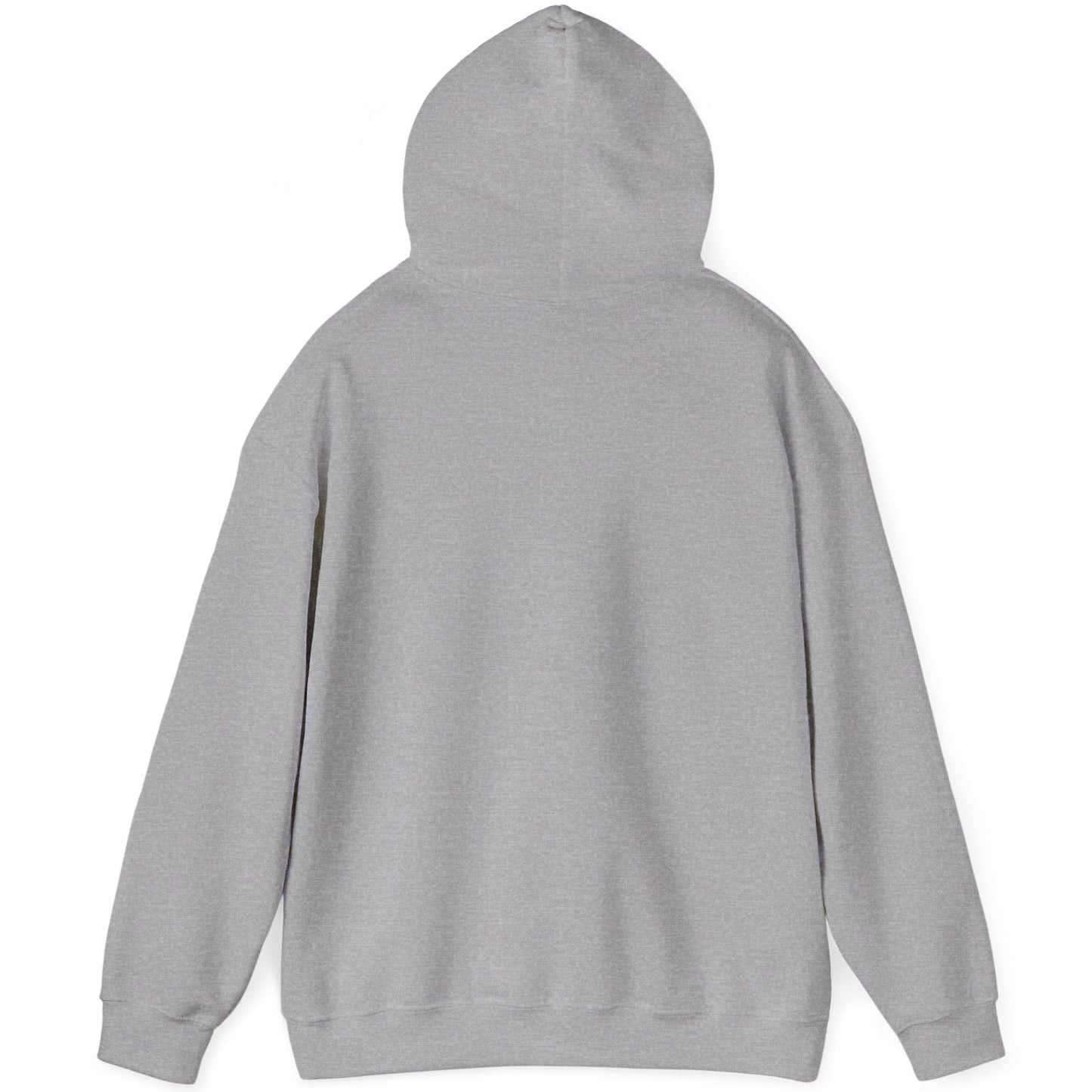 Gray hoodie on a white background