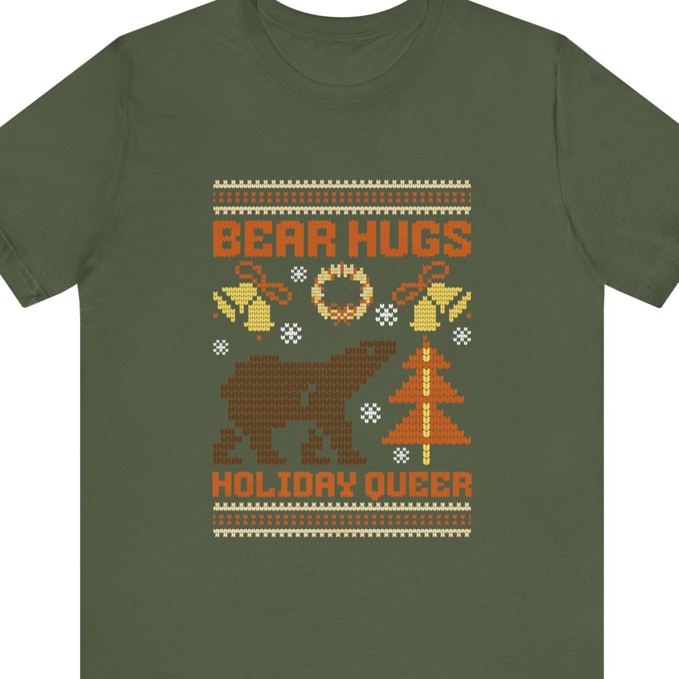 Bear Hugs - Holiday Queer | Funny Gay Christmas tee - Queer Energy
