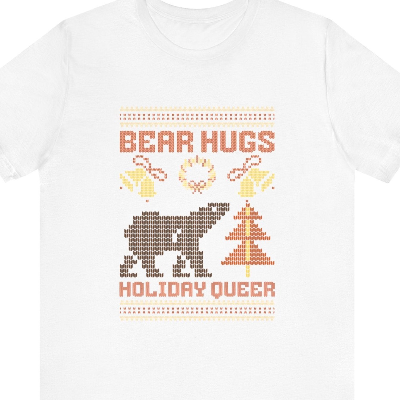 Bear Hugs - Holiday Queer | Funny Gay Christmas tee - Queer Energy