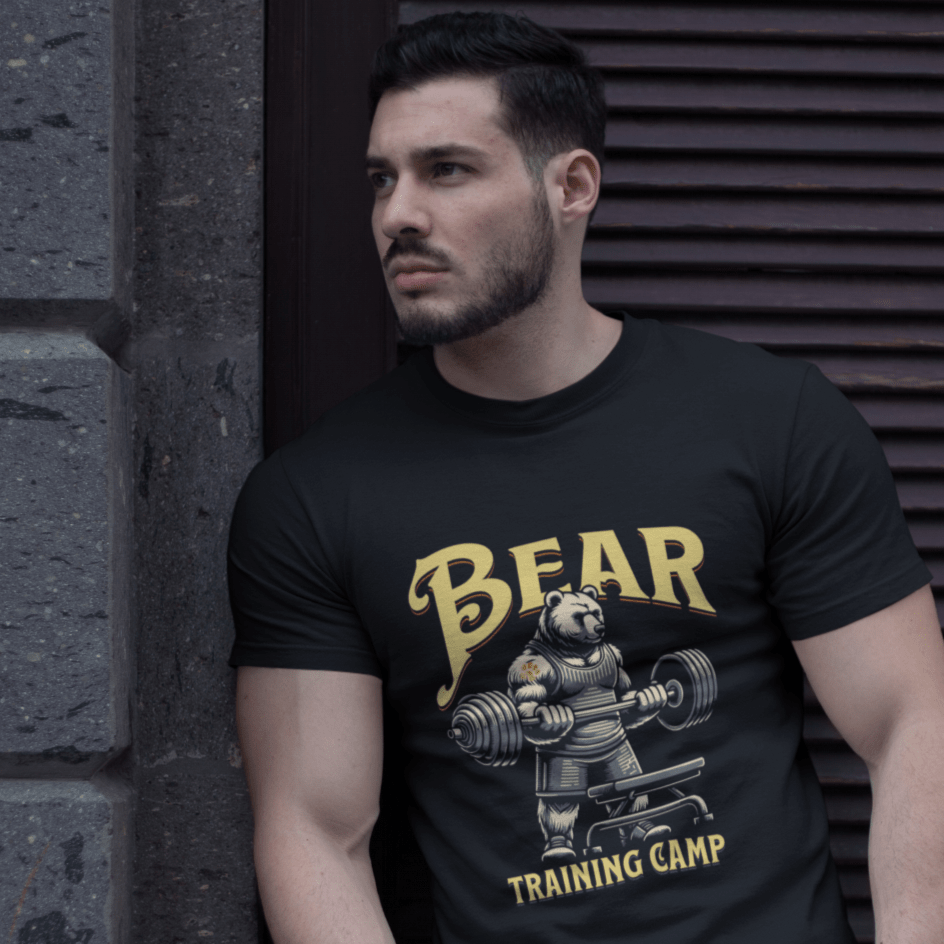 Bear Training Camp | Gay Bear Tee - Queer Energy