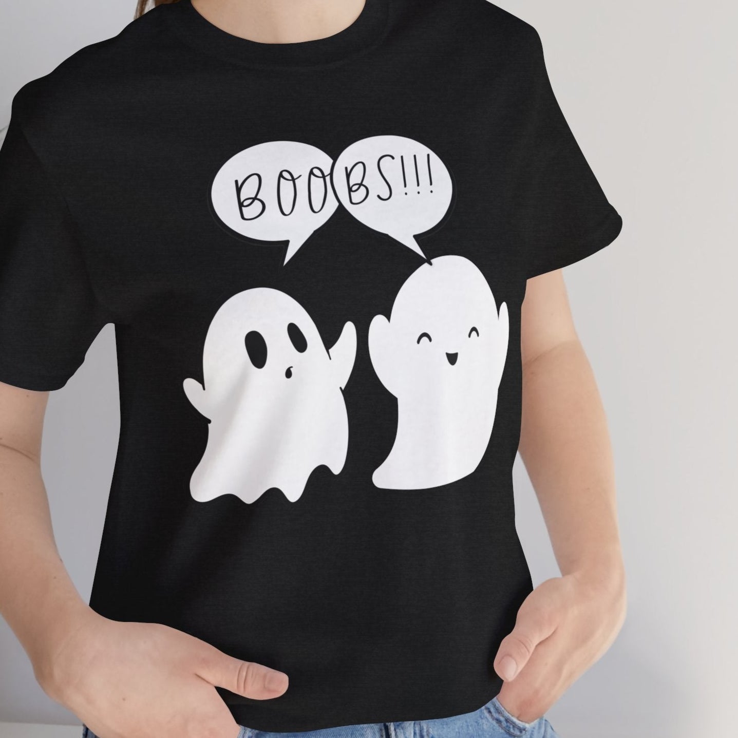 BOO - BS!!! | Funny Lesbian Halloween Tee - Queer Energy