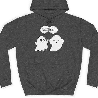 BOO - BS | Punny Halloween Hoodie - Queer Energy