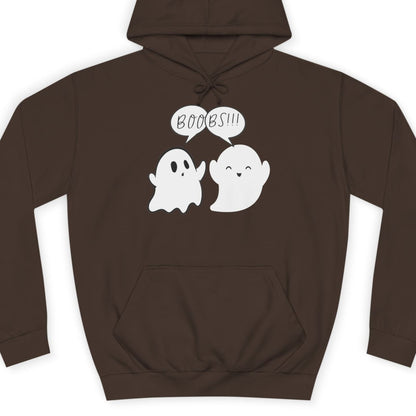 BOO - BS | Punny Halloween Hoodie - Queer Energy