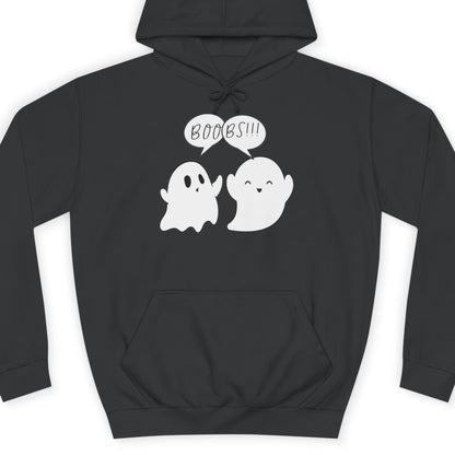 BOO - BS | Punny Halloween Hoodie - Queer Energy