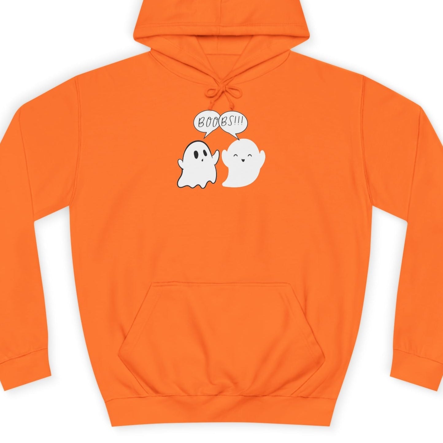BOO - BS | Punny Halloween Hoodie - Queer Energy