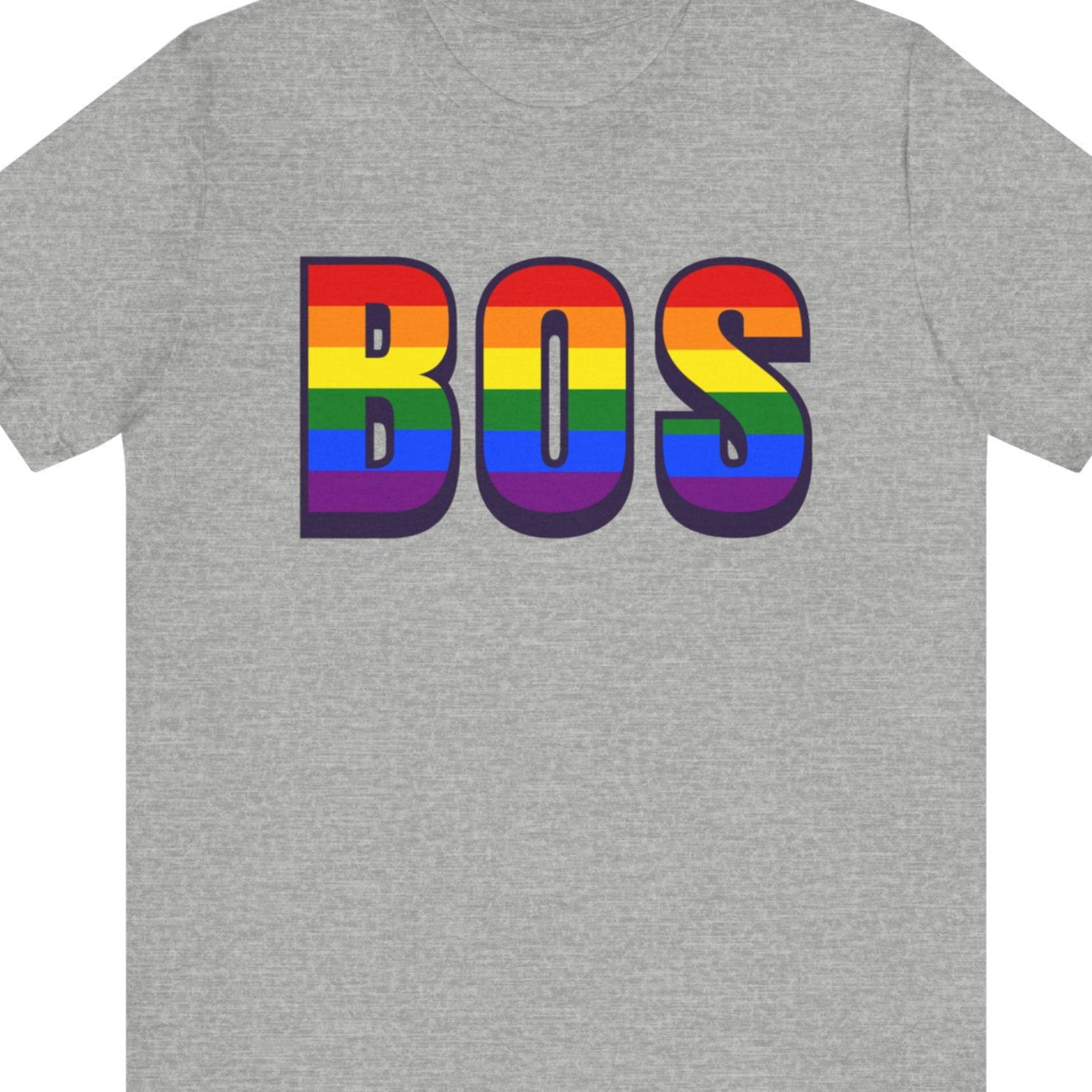 BOS | Boston - Logan International Airport – Airport Code Rainbow Collection - Queer Energy
