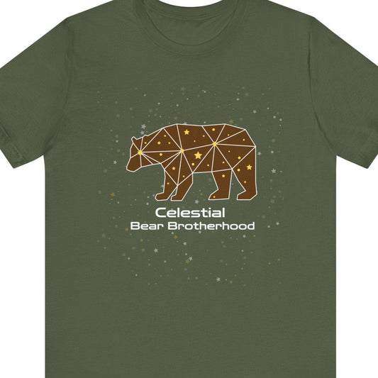 Celestial Bear Brotherhood | Gay Bear Tee - Queer Energy