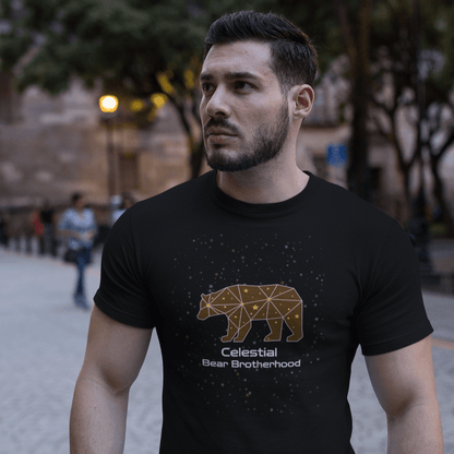 Celestial Bear Brotherhood | Gay Bear Tee - Queer Energy
