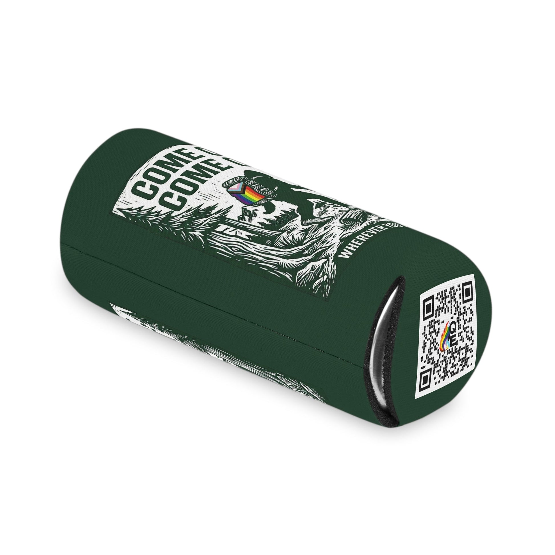 Come Out, Come Out Wherever You Are | Bigfoot LGBTQ Can Cooler Designed by Queer Energy - Queer Energy