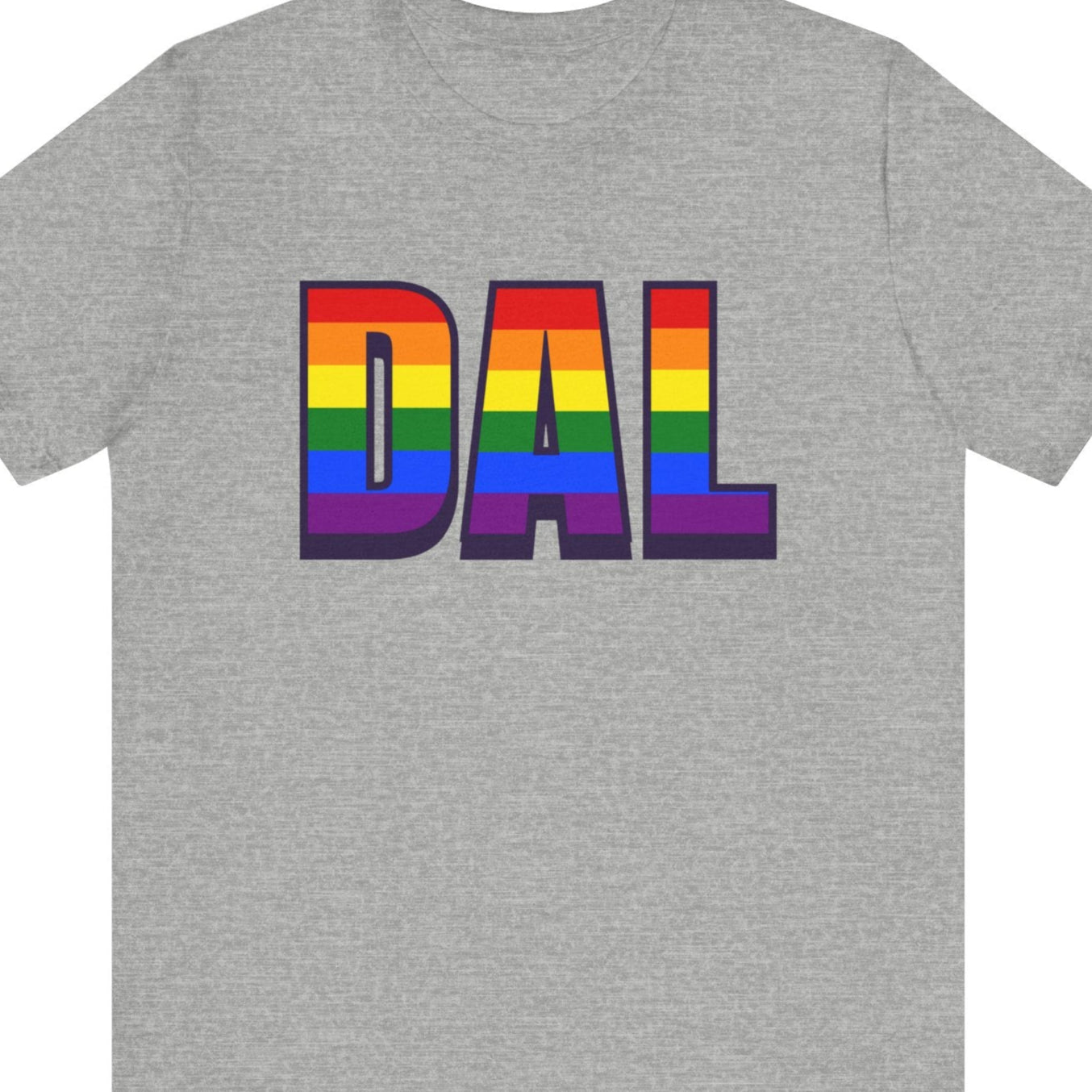 DAL | Dallas Love Field – Airport Code Rainbow Collection - Queer Energy